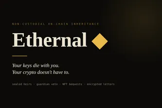 Ethernal project preview from Devpost